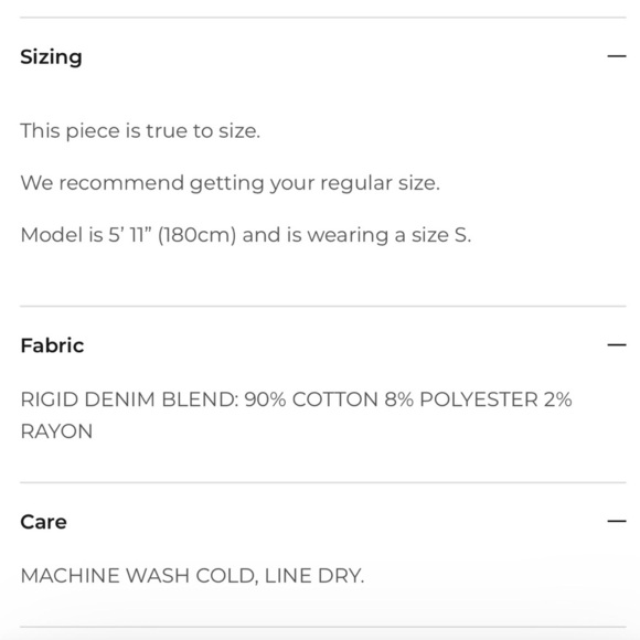 Torn by Ronny Kobo Stylish Denim button up blouse NEW - Picture 6 of 7